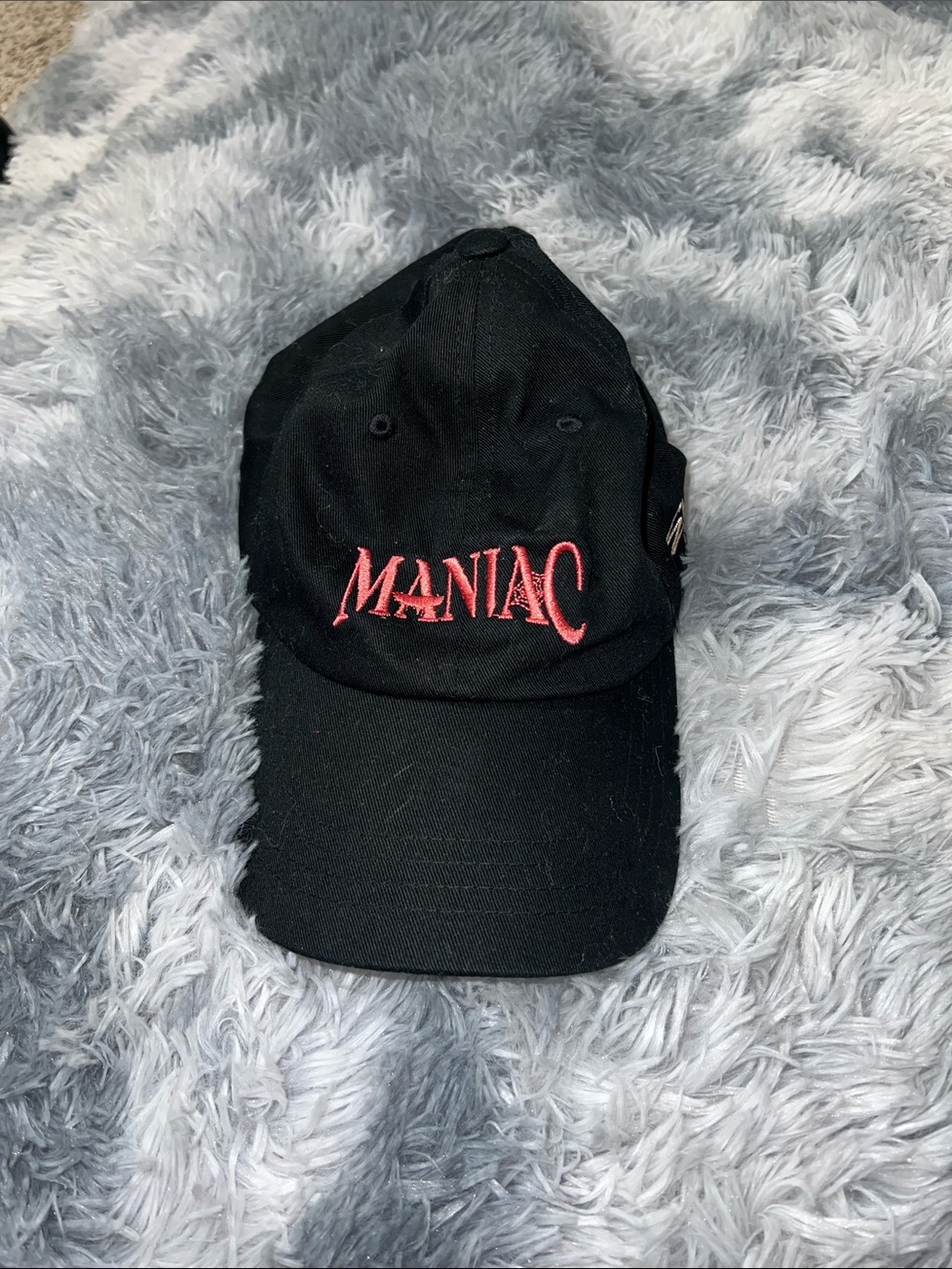 Stray Kids 2023 MANIAC Tour Embroidered Black Baseball Cap OSFA